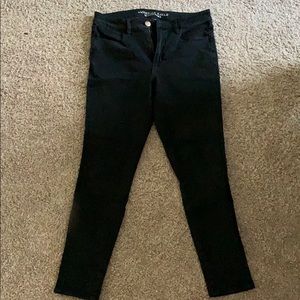 Size 10 short black jeggings